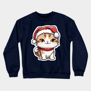 Cat Christmas Crewneck Sweatshirt